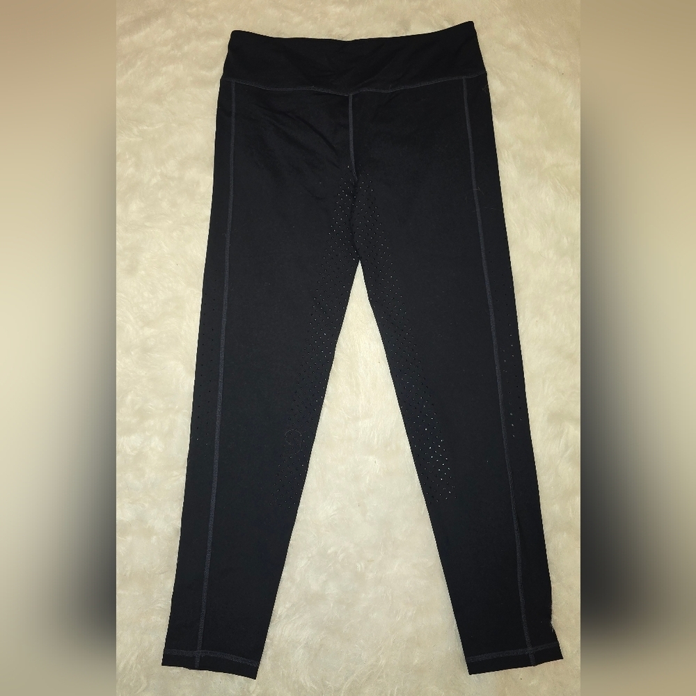 Piper Tempo Vented Riding Tights Equestrian Midnight Black Leggings